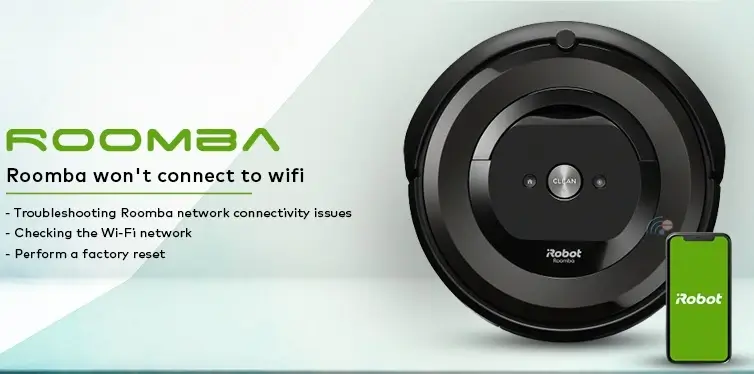 Roomba not connecting to wifi